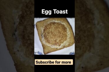 Egg Toast | French Toast Recipe | Easy Breakfast | #shorts | #youtubeshorts | #shortstrending