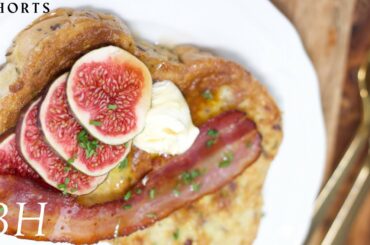 Gourmet French Toast Hotel Style Breakfast Brunch #youtubeshorts #cookwithme