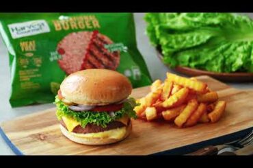 Sensational Meal with Harvest Gourmet’s Sensational Burger
