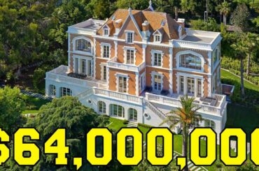 French Riviera Castle by the Sea