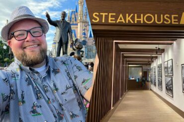 Disney’s Steakhouse 71 Dinner 2021 | Prime Rib & PB&J Chicken Wings | Disney’s Contemporary Resort