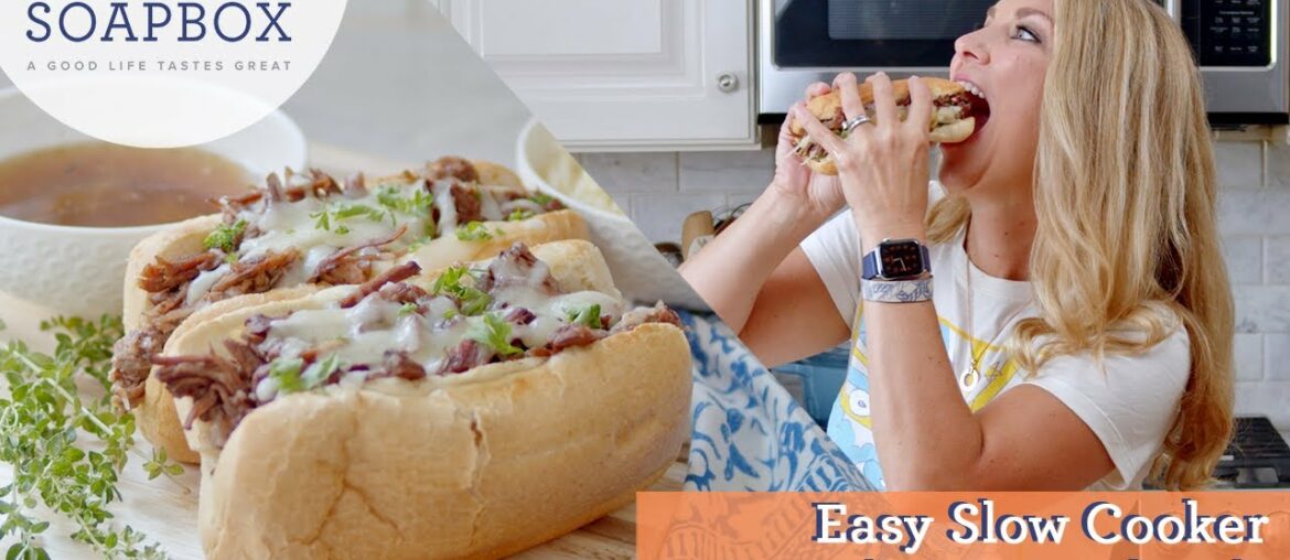 Slow Cooker French Dip Sandwich Recipe Slow Cooker French Dip Sandwich Recipe