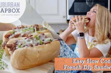 Slow Cooker French Dip Sandwich Recipe