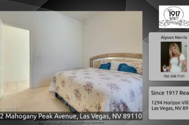 6452 Mahogany Peak Avenue, Las Vegas, NV 89110