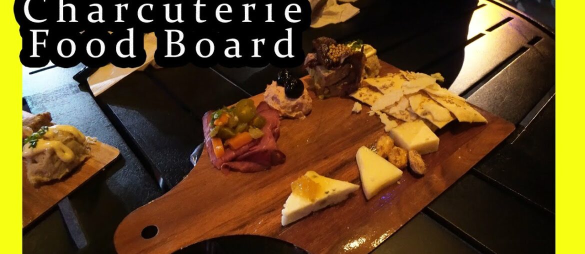 Epcot Food and Wine Charcuterie Food Board - Project Disney