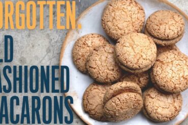 Don't forget the French old fashioned macarons: 3 ingredients ready in 20 minutes