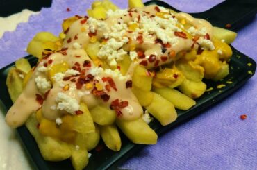 Cheesy French Fries | easy snacks #simplecooking #recipes    zaika the royal taste #frenchfries