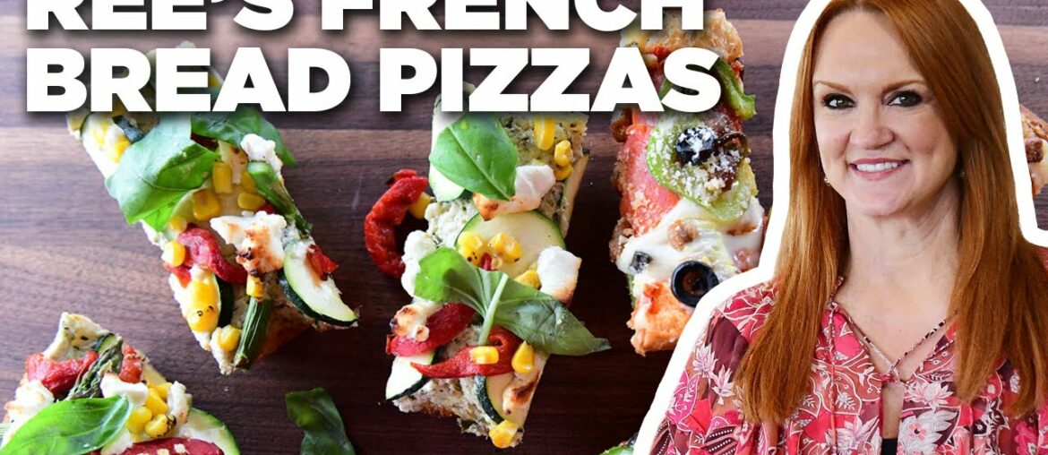 Ree Drummond's French Bread Pizzas | The Pioneer Woman | Food Network