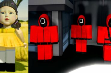 Hardest Obby Red Light Green Light  ( Squid Game )