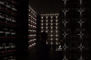 Ch Latour's Library Cellar!