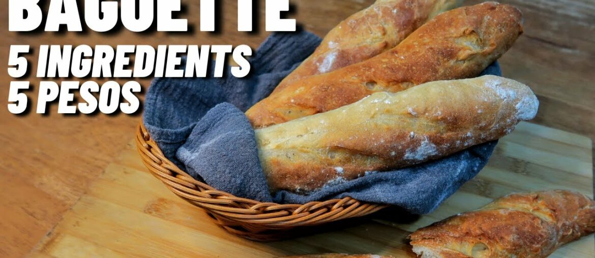 5 Pesos French Baguette At Home Recipe