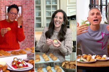 Authentic Gourmet (36) French Mini Butter Croissants on QVC