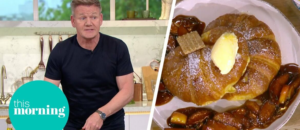 Gordan Ramsay’s 10 Minute French Toast with Butterscotch Apples | This Morning