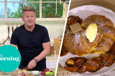 Gordan Ramsay’s 10 Minute French Toast with Butterscotch Apples | This Morning