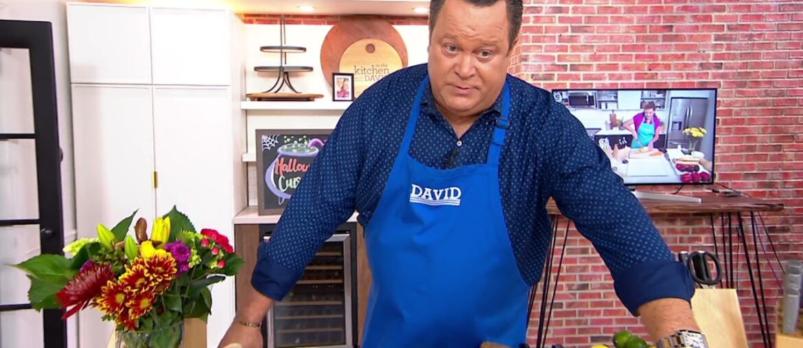 KitchenAid Gourmet 13-Piece Triple Rivet Knife Block Set on QVC