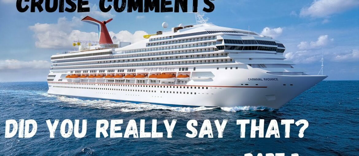 Cruise News - More Cruiser Comments Part 3