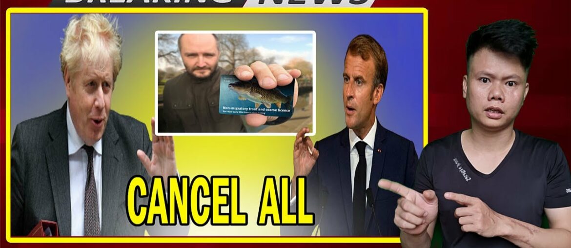 Remove the threat! UK furiously cancels all French fishing permits, panics Macron "asks" for EU help
