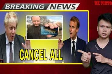 Remove the threat! UK furiously cancels all French fishing permits, panics Macron "asks" for EU help