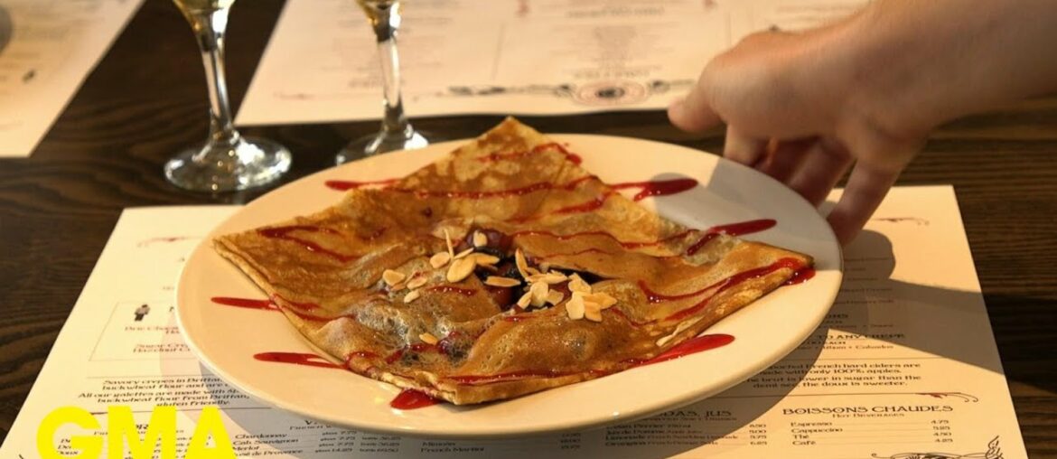 These Disney EPCOT crepes transport you to Paris in an instant l GMA