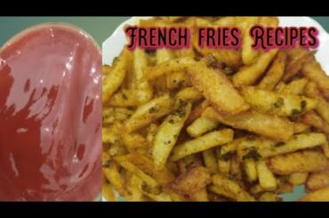 French Fries  Recipe. Crispy Homemade Finger chips recipe. @Priyanka's Home, Kitchen and garden.