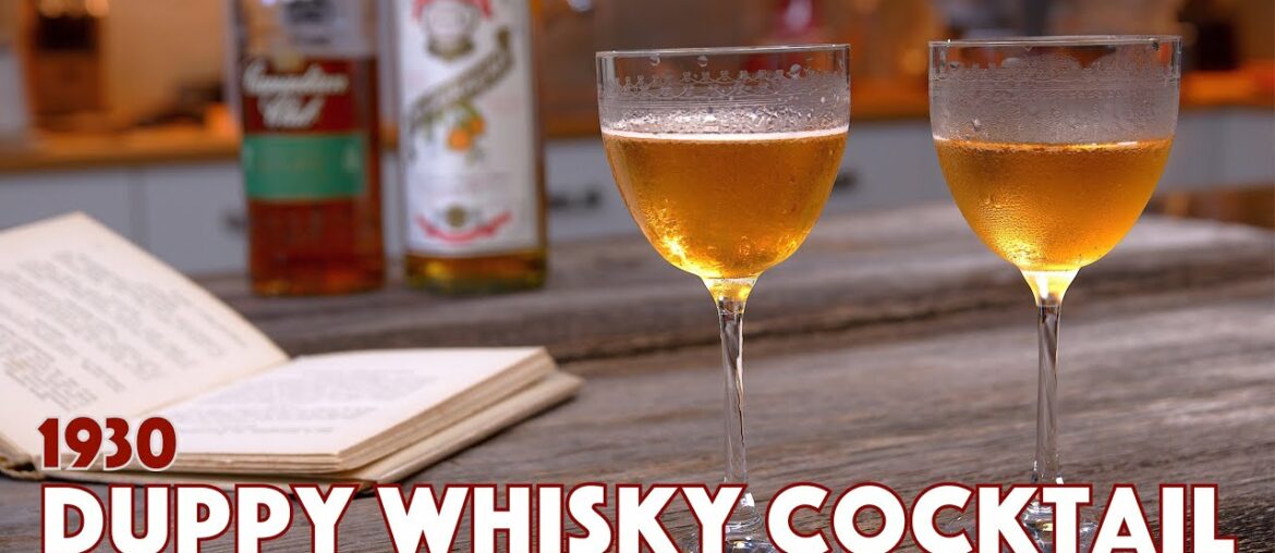 1930 Duppy Whisky Cocktail – Cocktails After Dark – Glen And Friends Cooking 1930 Duppy Whisky Cocktail - Cocktails After Dark - Glen And Friends Cooking