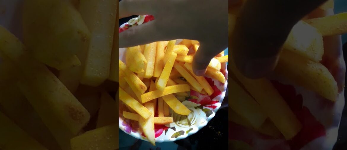 Recipe  of  french   fries... please  like  share  and  subscriber