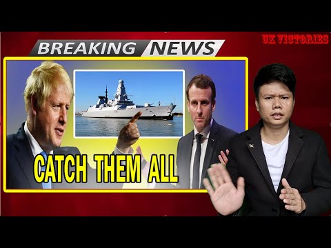 End! Macron panicked when Boris sent four Royal Navy ships to suppress the French threat in Jersey End! Macron panicked when Boris sent four Royal Navy ships to suppress the French threat in Jersey