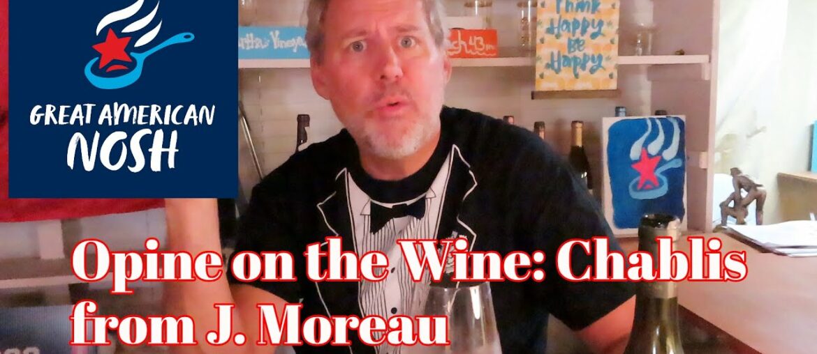 Opine on the Wine// J. Moreau & Fils 2019 Chablis from Boisset Collection - We learn and we taste