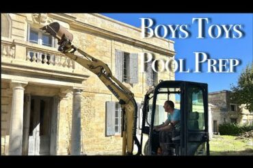 Boys Toys , Main Bedroom & Pool progress & FAQ @Our Passion Project
