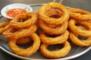 How to make Crispy French Fries (New Recipe) ! Potato Rings ! Potato Recipes ! Snacks Recipe
