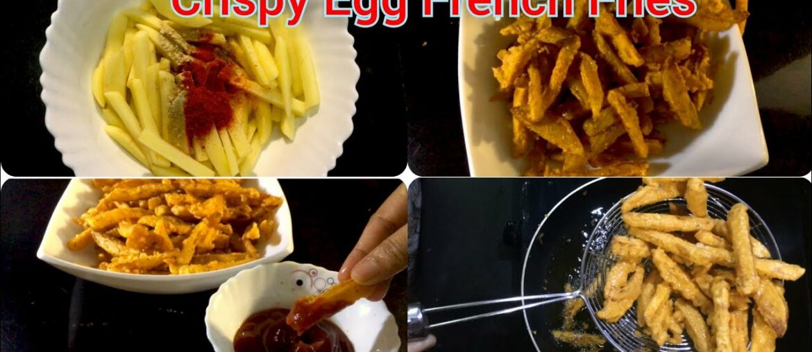 Crispy Egg French fries Recipe Easy Egg French Fries | Egg Snacks Recipe | #frenchfries Crispy Egg French fries Recipe Easy Egg French Fries | Egg Snacks Recipe | #frenchfries
