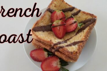 French toast recipe | Easy & quick breakfast toast | #shorts .