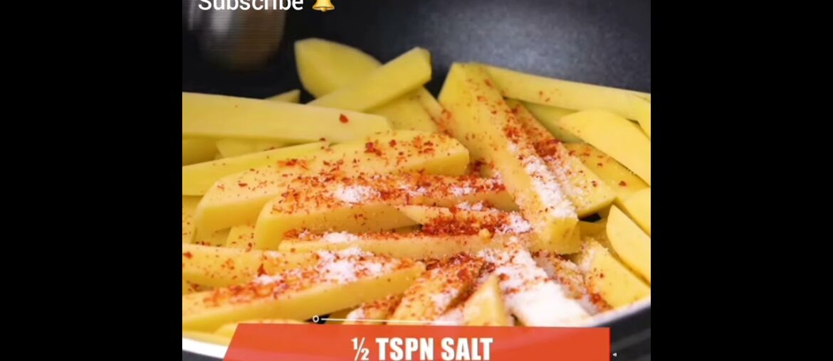 New French Fries Recipe || homemade crispy French Fries #shorts #shortvideo #fries #frenchfries