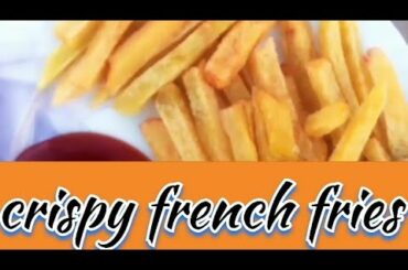 How to make crispy french fries recipe | homemade perfect french fries by Talha Kharal