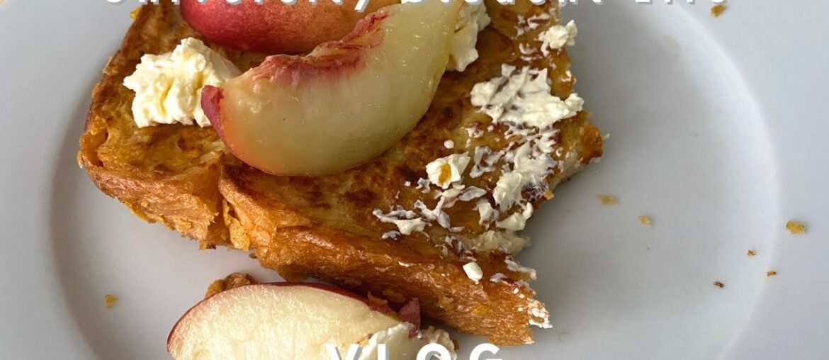 vlog ~ I make Cereal French Toast, Rosti Camembert, Fig CreamCheese Toast, Makeup Unboxing & Bujo vlog ~ I make Cereal French Toast, Rosti Camembert, Fig CreamCheese Toast, Makeup Unboxing & Bujo