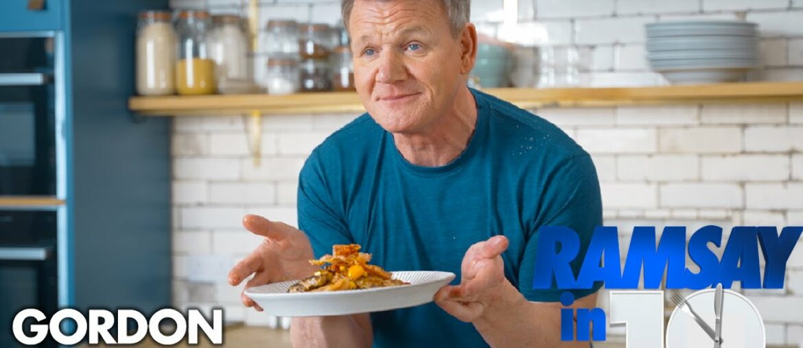 Gordon Ramsay Makes a Pork Dish in UNDER 10 Minutes | Ramsay in 10 Gordon Ramsay Makes a Pork Dish in UNDER 10 Minutes | Ramsay in 10