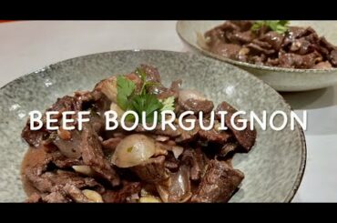 BEEF BOURGUIGNON ** French Recipe**