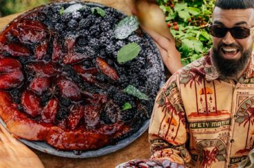 attempting to make one of the most CHALLENGING desserts over FIRE