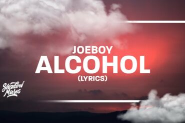 Joeboy - Alcohol (Lyrics) "that's why i sip my alcohol"