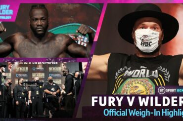 Tyson Fury vs Deontay Wilder 3 | Weigh-In Highlights