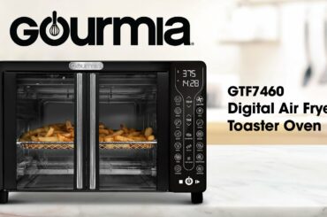 Gourmia GTF7460 French Door Digital Air Fryer Oven