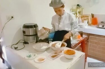 Chocolate souffle (FRENCH DISHES)