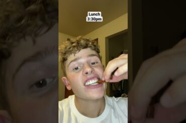 Eating gourmet burgers for the whole day! #shorts #burger