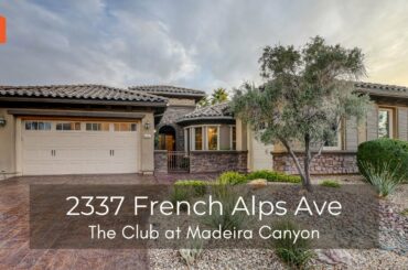 2337 French Alps Ave, Henderson, NV | The Club at Madeira Canyon