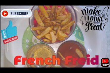 French Fried (famous fast food of french and Belgium)...