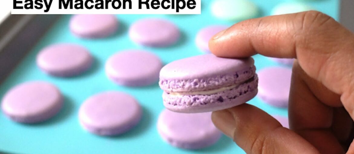 Easy French Macaron recipe| How To Make Macarons At Home With Hand Mixture Easy French Macaron recipe| How To Make Macarons At Home With Hand Mixture