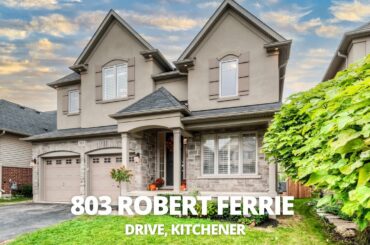 Immaculate Doon South Family Home - 803 Robert Ferrie Drive - Kitchener Real Estate Video