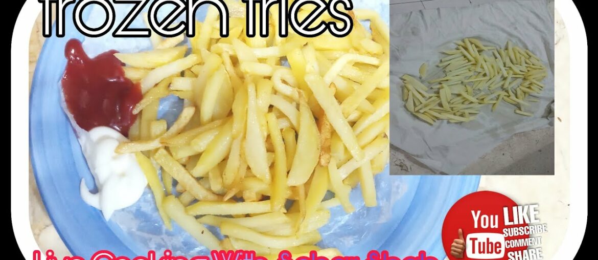 Frozen french fries recipe|| Frozen fries recipe By Live Cooking With Sehar Shah