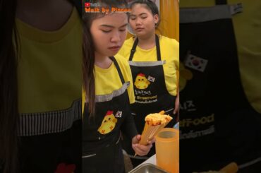 #Shorts Thai street food | French Fries Cheese sauce |