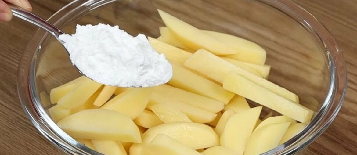 This is the secret for perfectly cruchy French Fries.